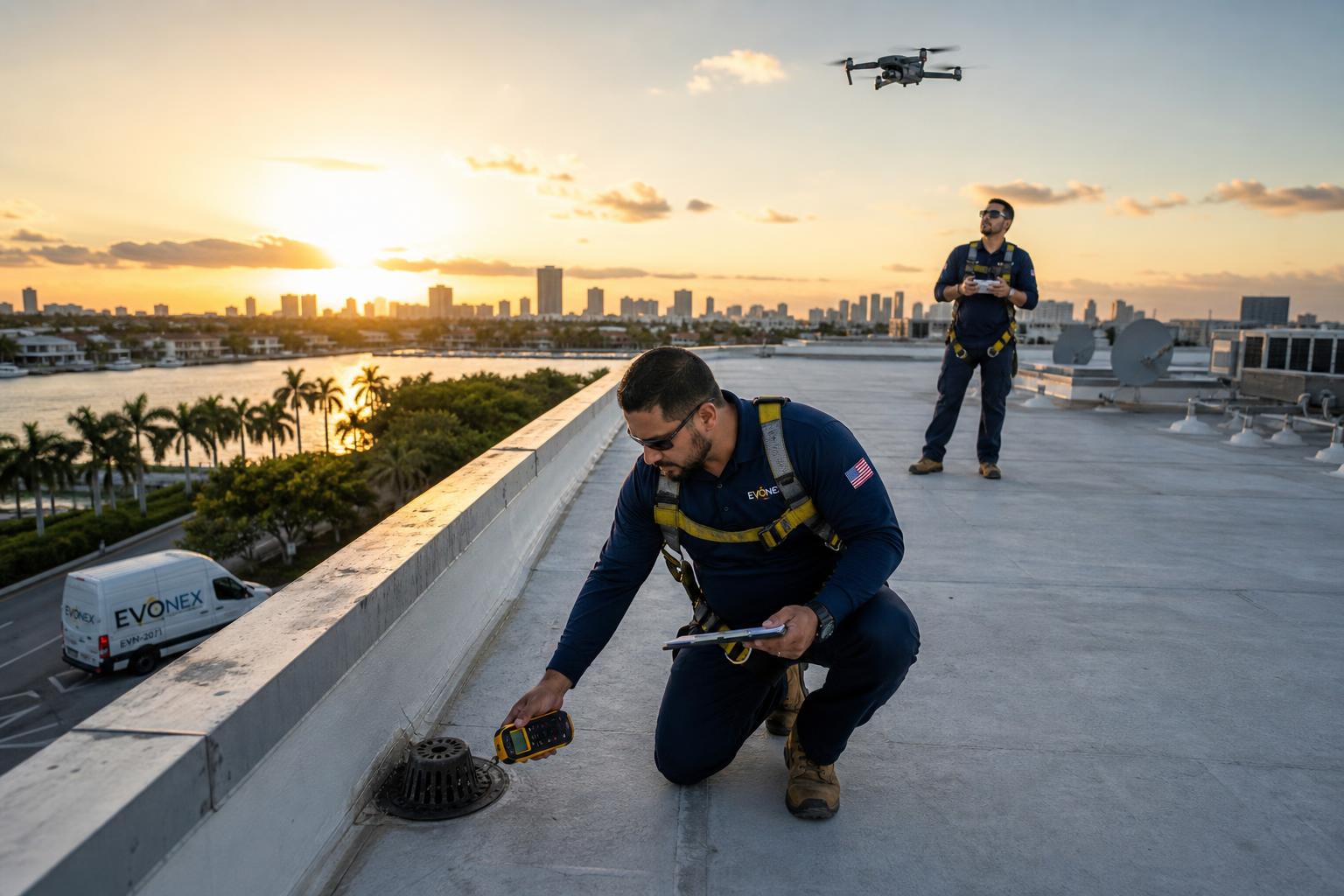 EVONEX Roofing technician